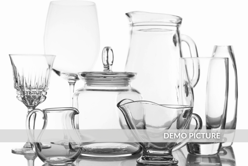 Glassware and glassware - Finished products stock warehouse - Bank.90/2021 - Firenze law court - Sale 2